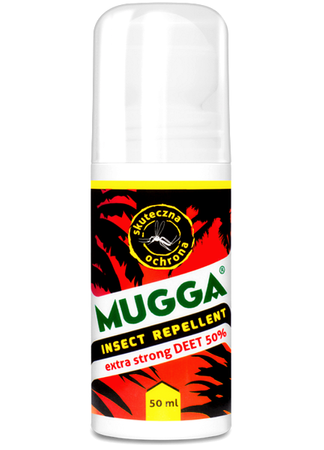 Mugga STRONG roll-on 50% DEET 50ml - Jaico